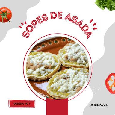 Sopes De Asada