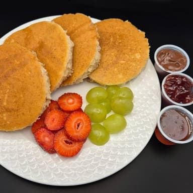 Hot Cakes Adorables y Fruta