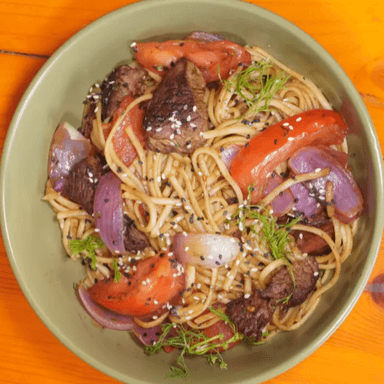 Spaghetti Salteado