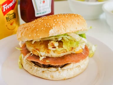 Hamburguesa Hawaiana