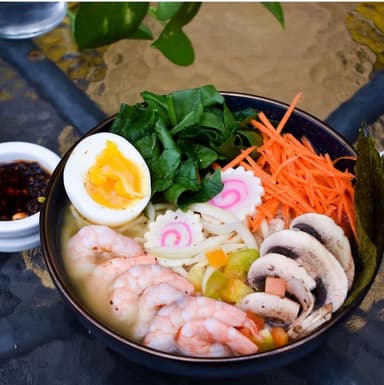 Ramen de Camarón