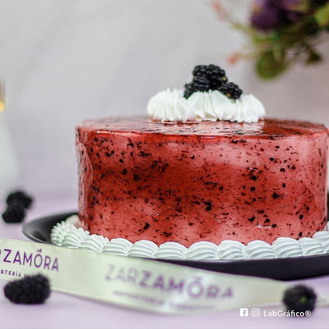 Pastel de Zarzamora