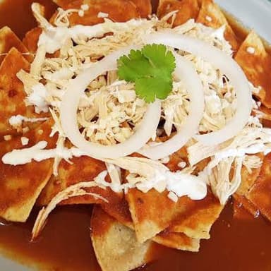 Chilaquiles Rojos Sencillos
