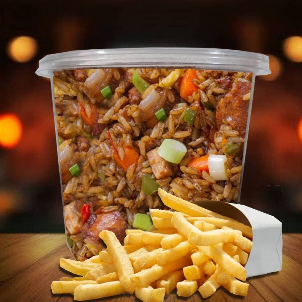 Combo Contenedor Arroz Chino + Francesa