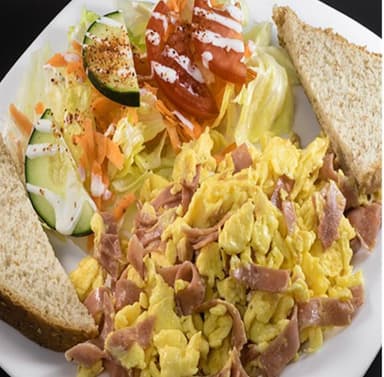 Huevos Revueltos+Champiñones