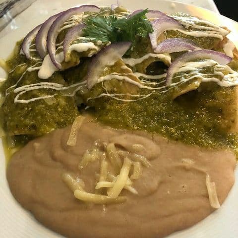 Chilaquiles Tradicionales Verdes
