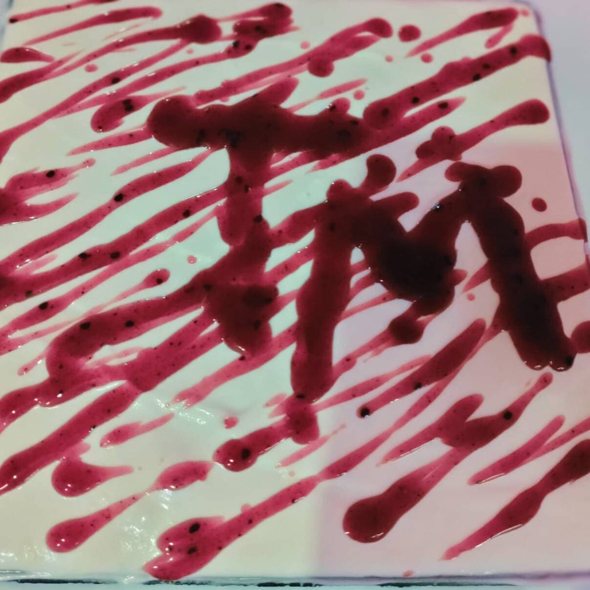 Nieve de Queso con Zarzamora
