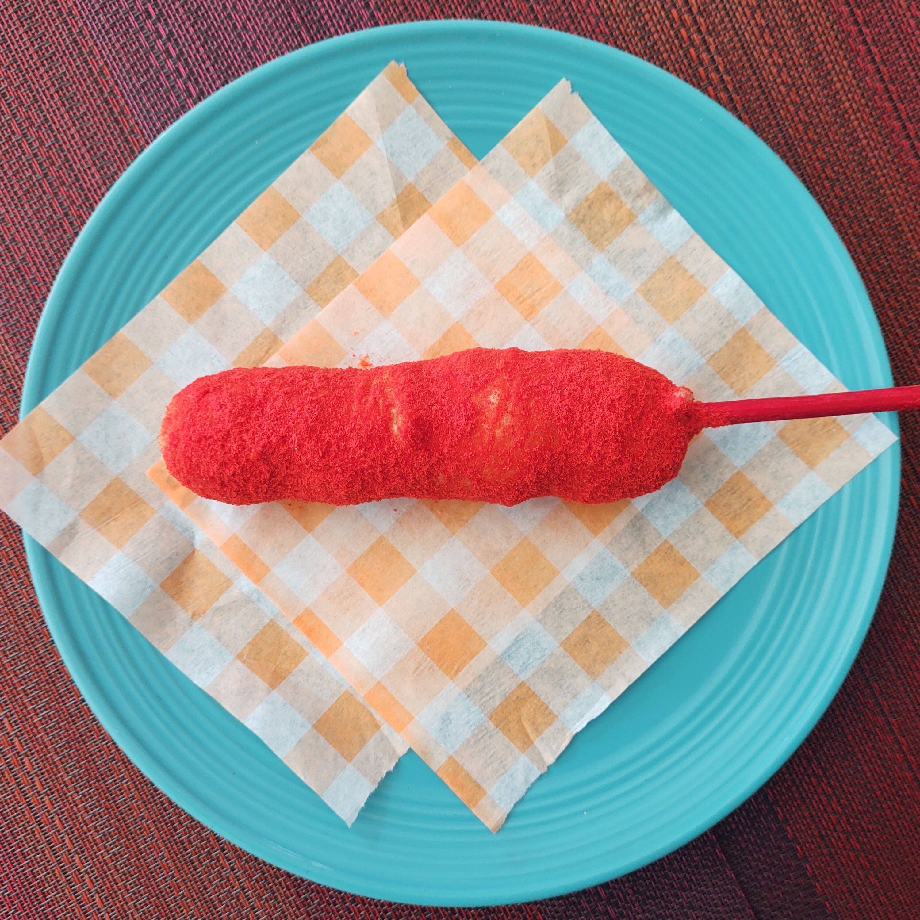 Corn Dog Fuego Queso y Salchicha