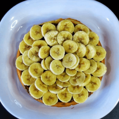 Waffle con Plátano
