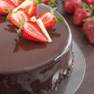 Pastel Triple Chocolate con Nuez