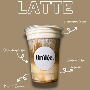 BANNANA CREAM LATTE 16 OZ