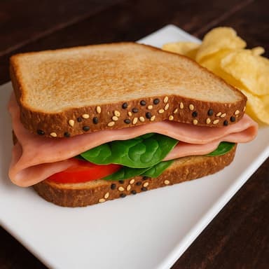 Sándwich de Jamón de Pierna