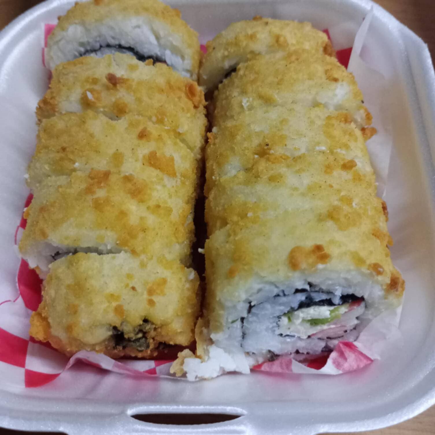 Rollo de Sushi Frito