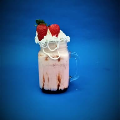 Malteada con Fresas