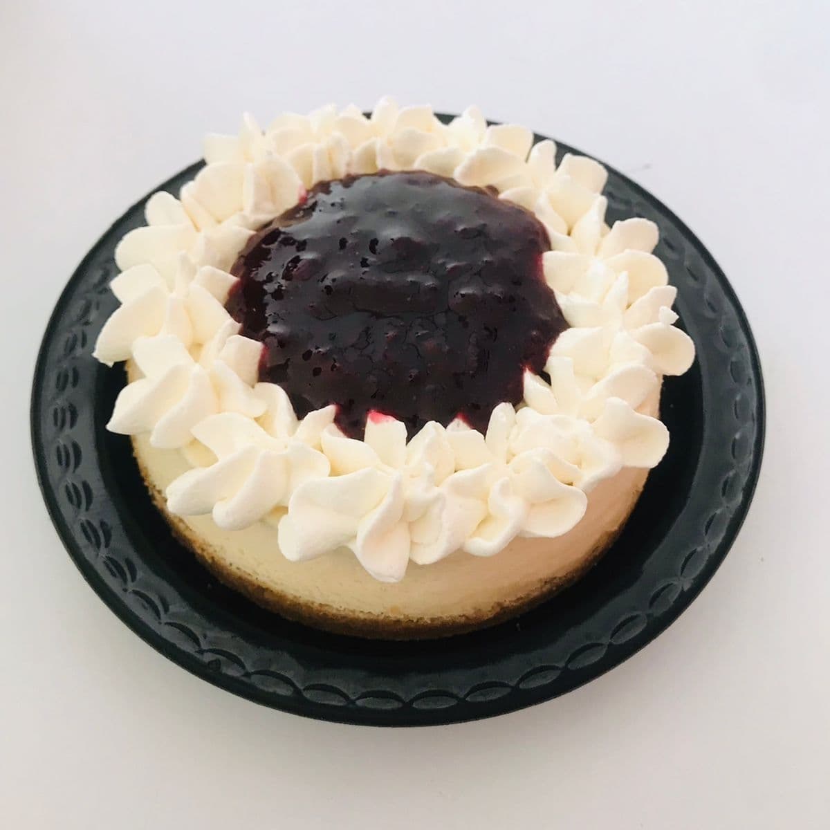 Cheesecake Individual de Zarzamora.
