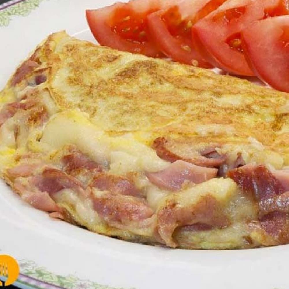 Omelette con Jamón