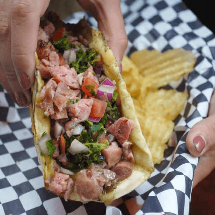 Orden de Tacos Chorizo Argentino