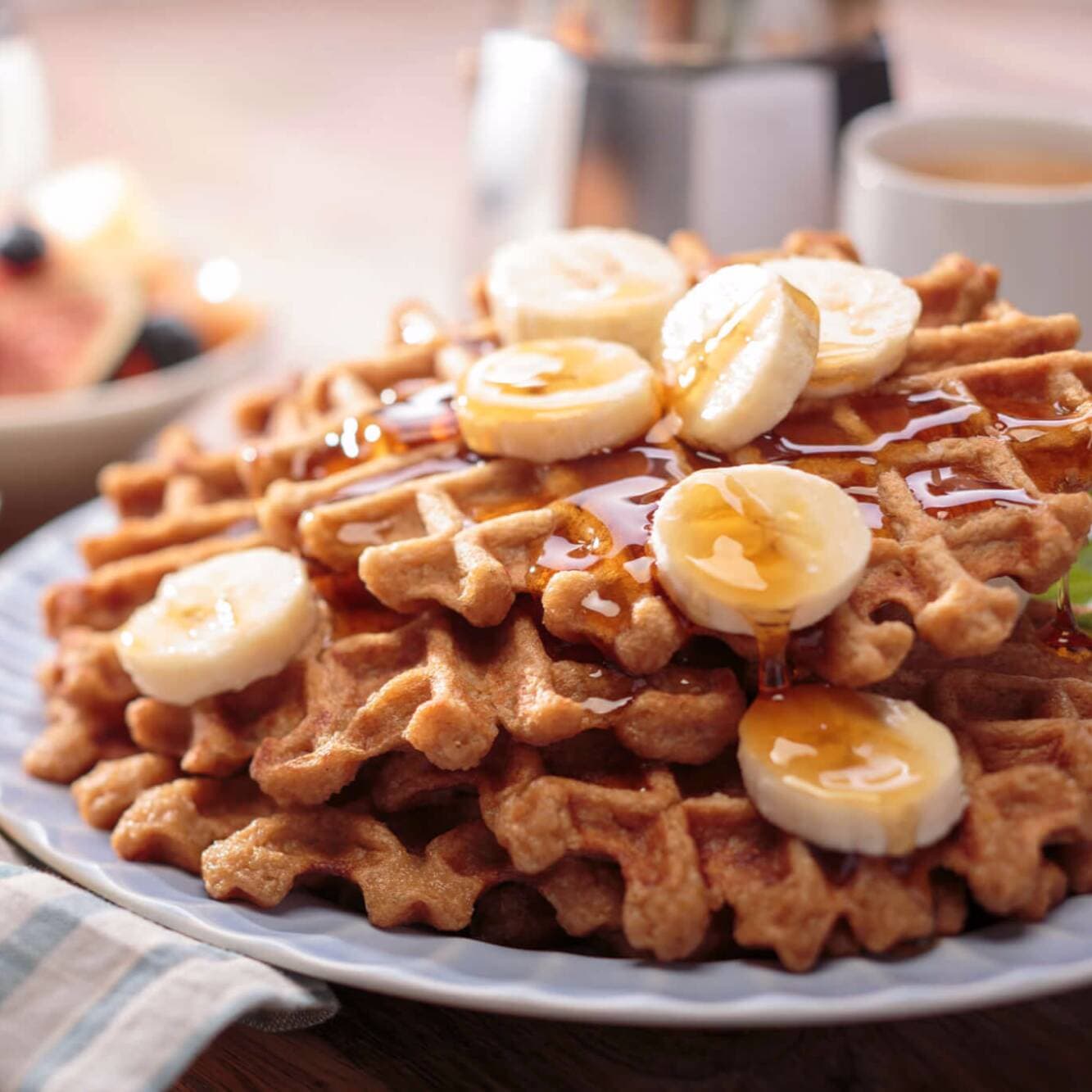 Waffle de 2 Ingredientes