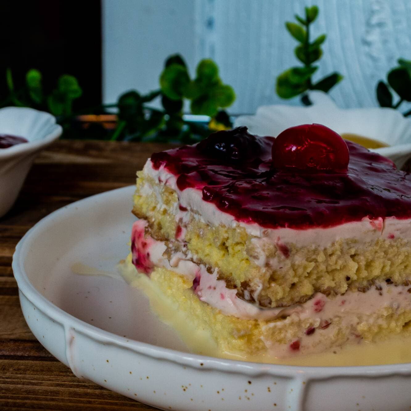Tres Leches Frutos rojos