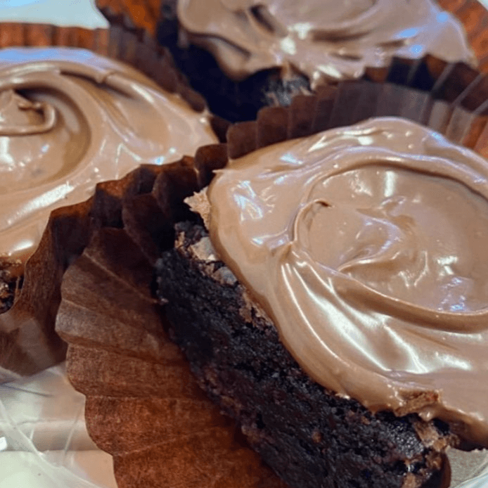 Charola Chica de Brownies NUTELLA