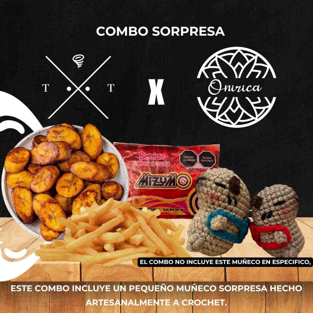 PAQUETE MAGICO SORPRESA (PLATANITO FRITO)