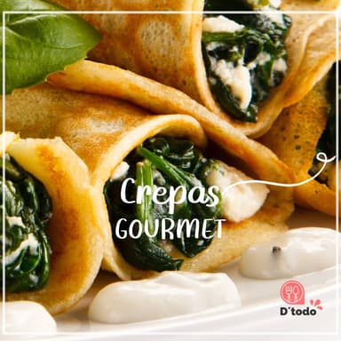 Crepas Saladas Gourmet.