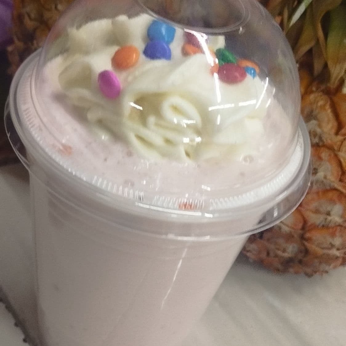 Malteada de Fresas con Crema