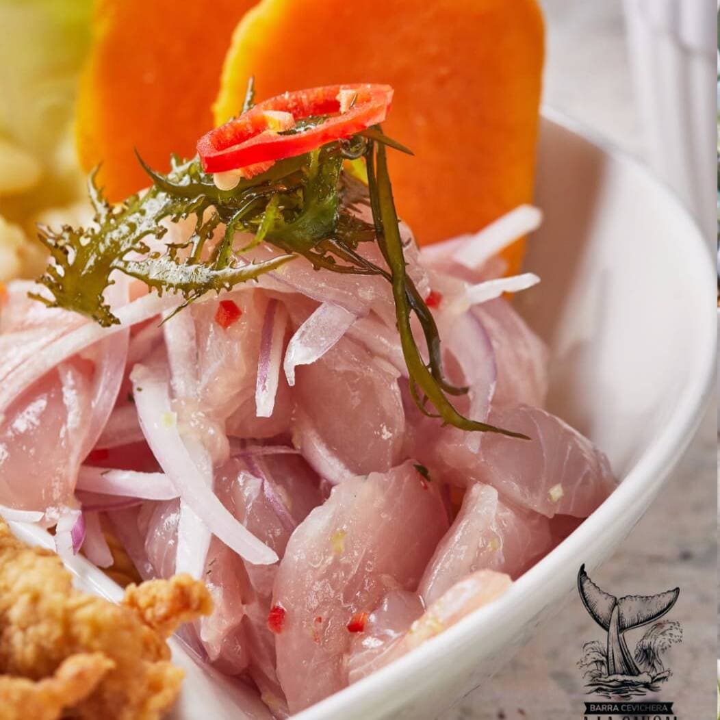 DUO1 CEVICHE + ARROZ C/ MARISCOS