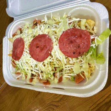 Salchipapa 3 Carnes - Salami