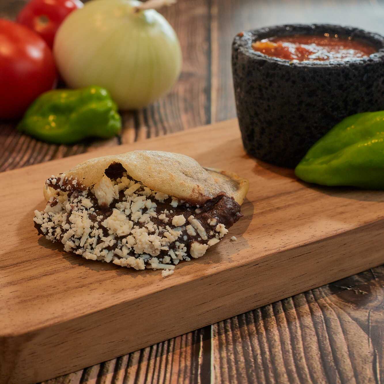 Gordita Frijoles con Queso