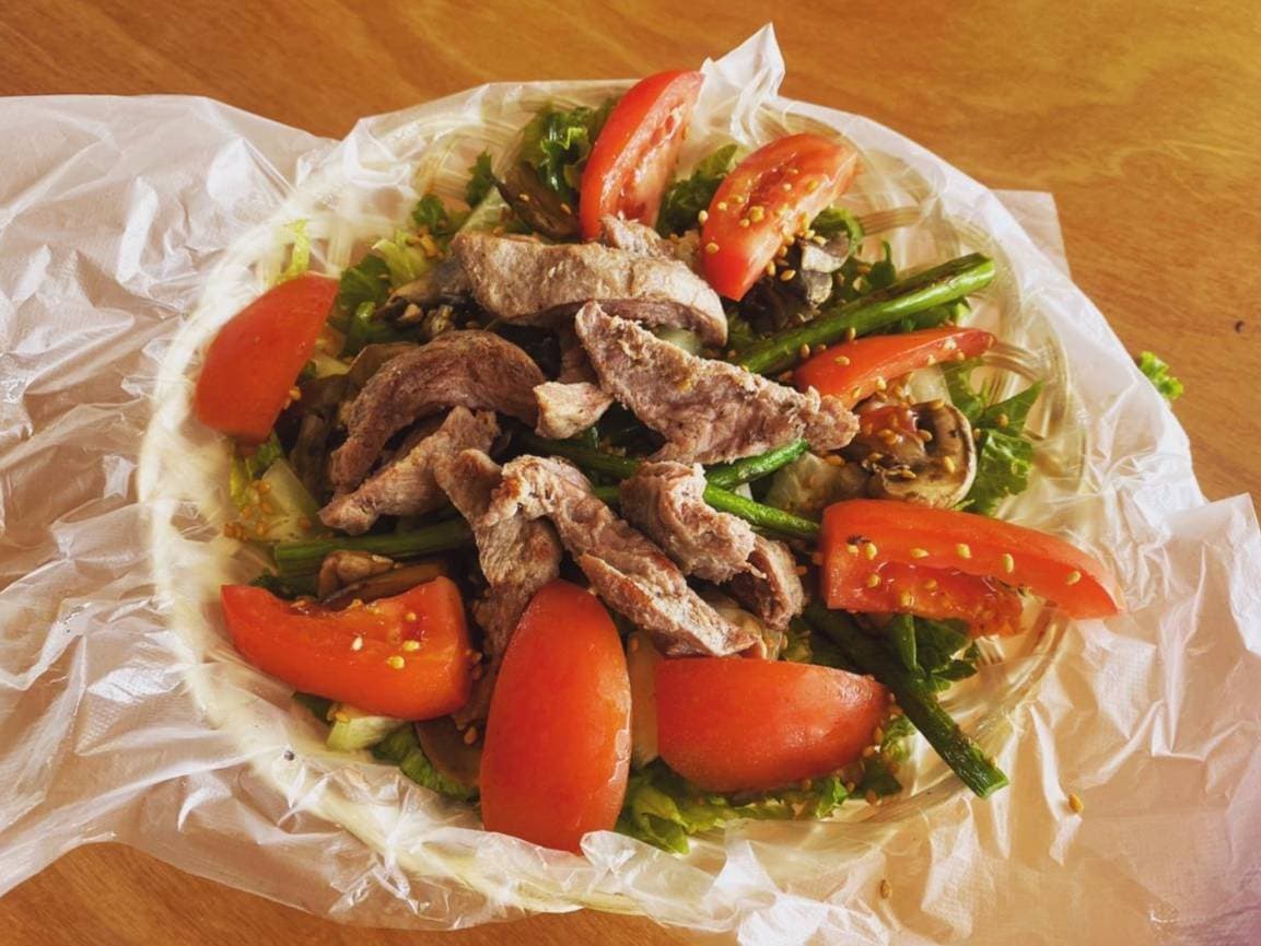 Ensalada Fajitas de Arrachera