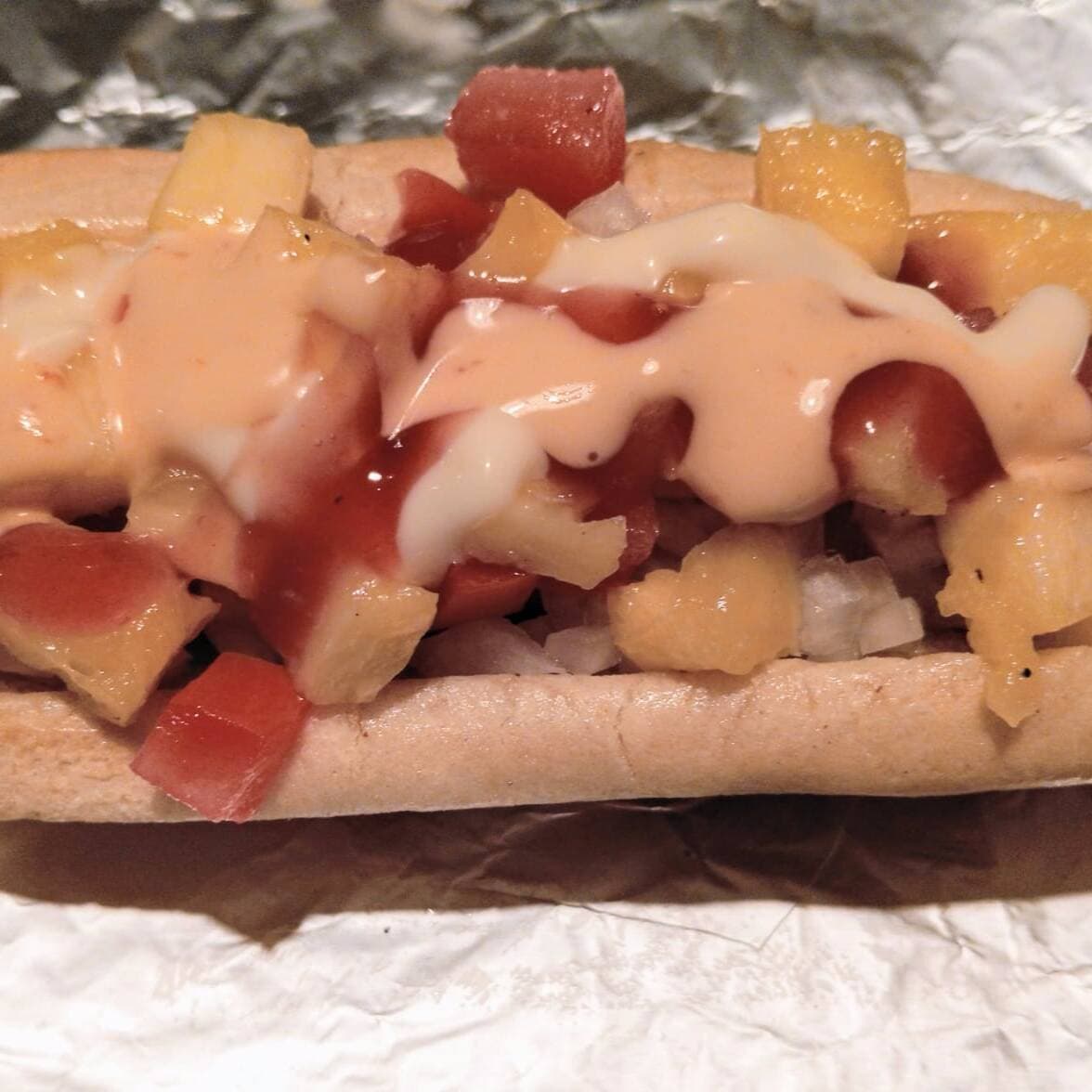 Hot Dog Hawaiano