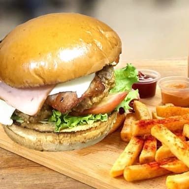 Clásica de Carne + Papas+ Gaseosa