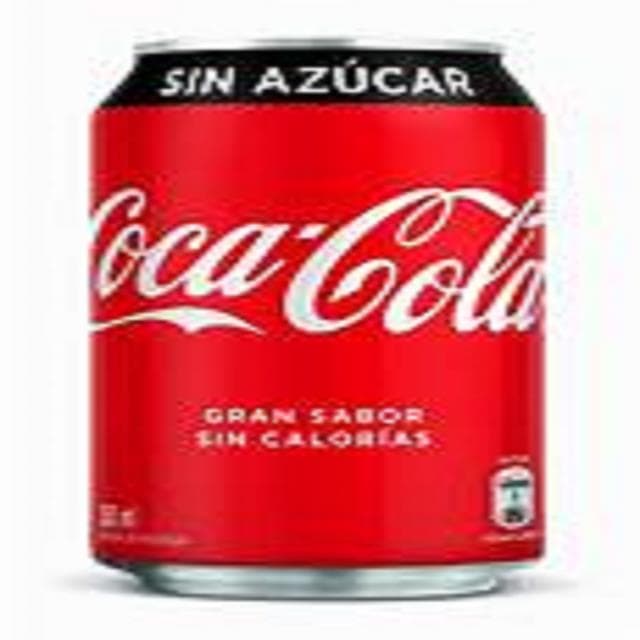 Coca Cola Sin Azúcar 355ml