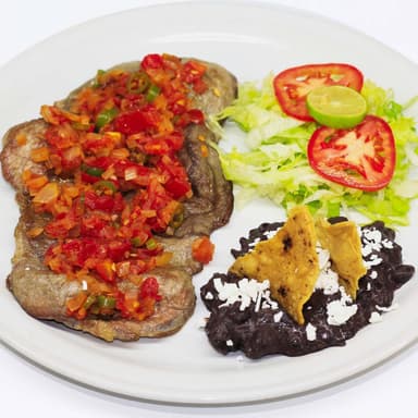 Bistec de res a la Mexicana