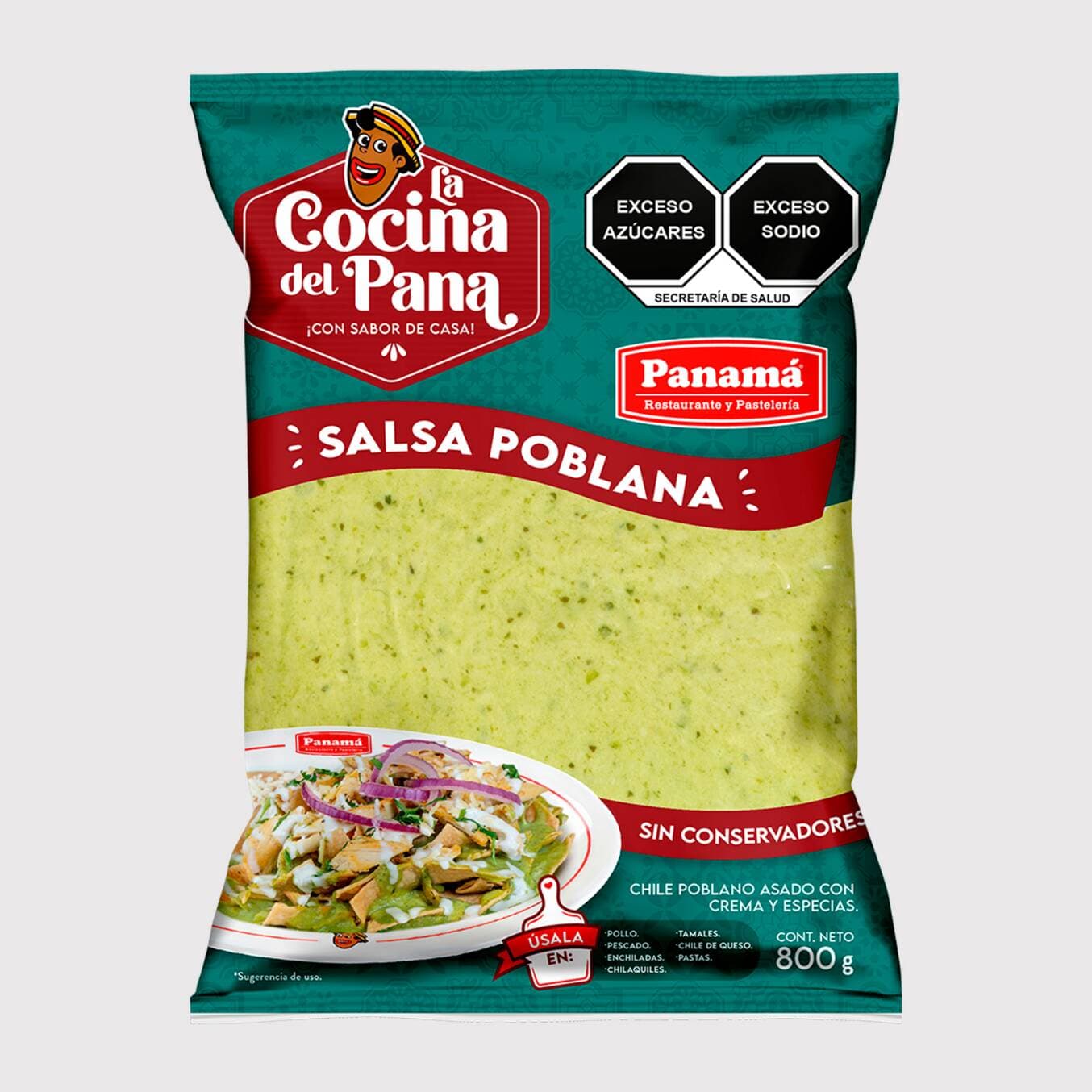 Salsa Poblana 800 Grs
