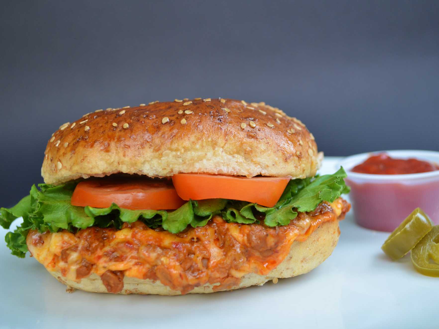 Hamburguesa de Queso y Chorizo