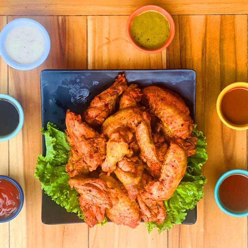 Kilo de Alitas con 2 Aderezos