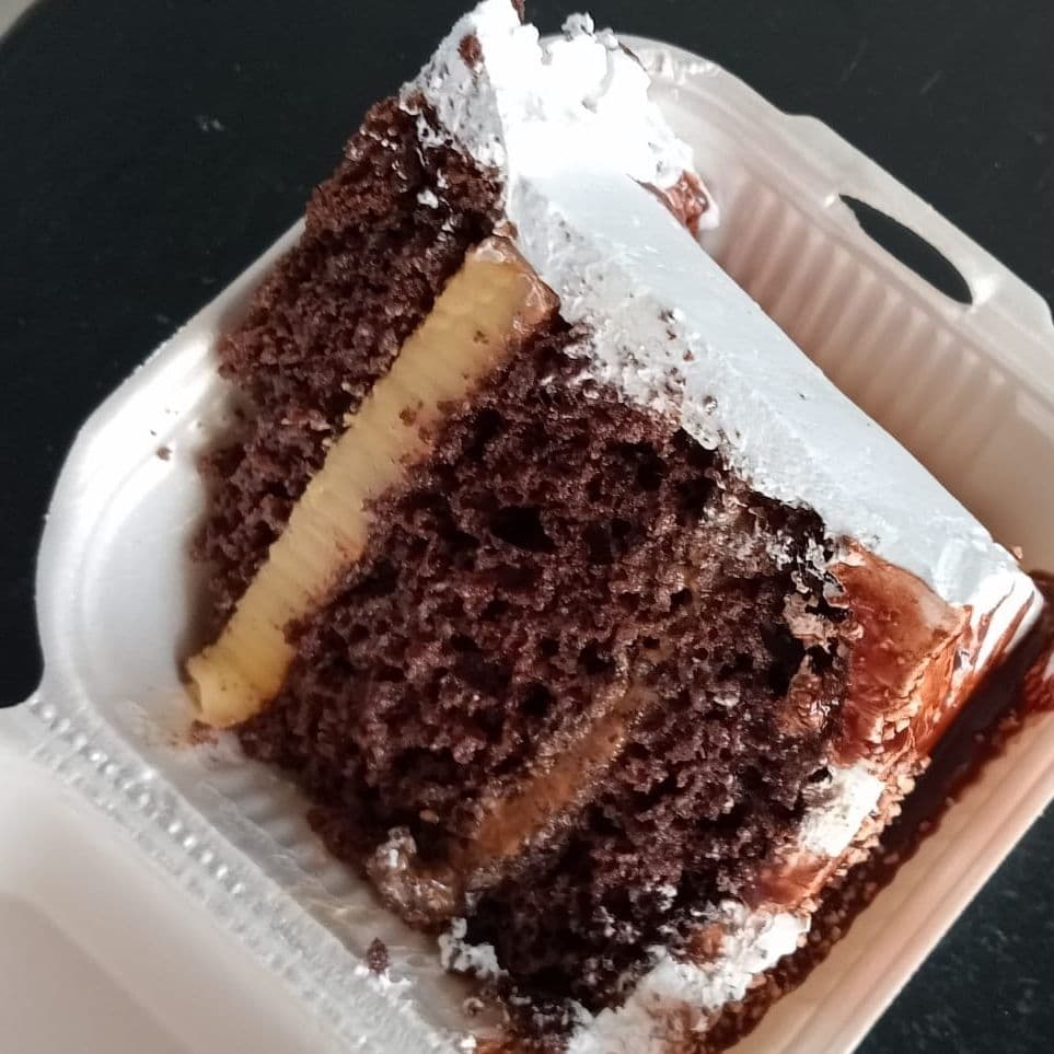Rebanada de Pastel Beso de Ángel