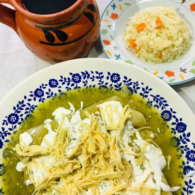 Enchiladas Verdes