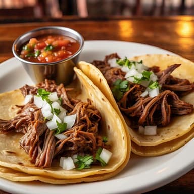 Taco de Barbacoa de Res