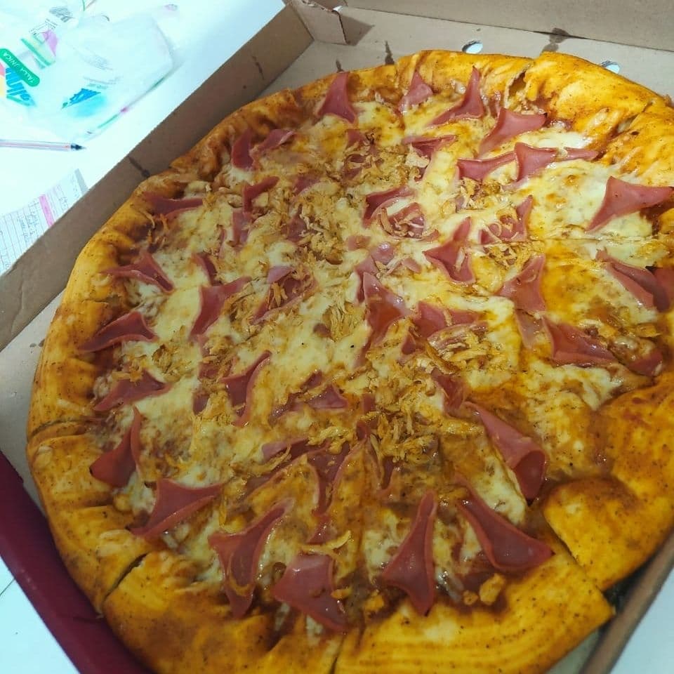 Pizza Xlarge Pollo con Tocineta