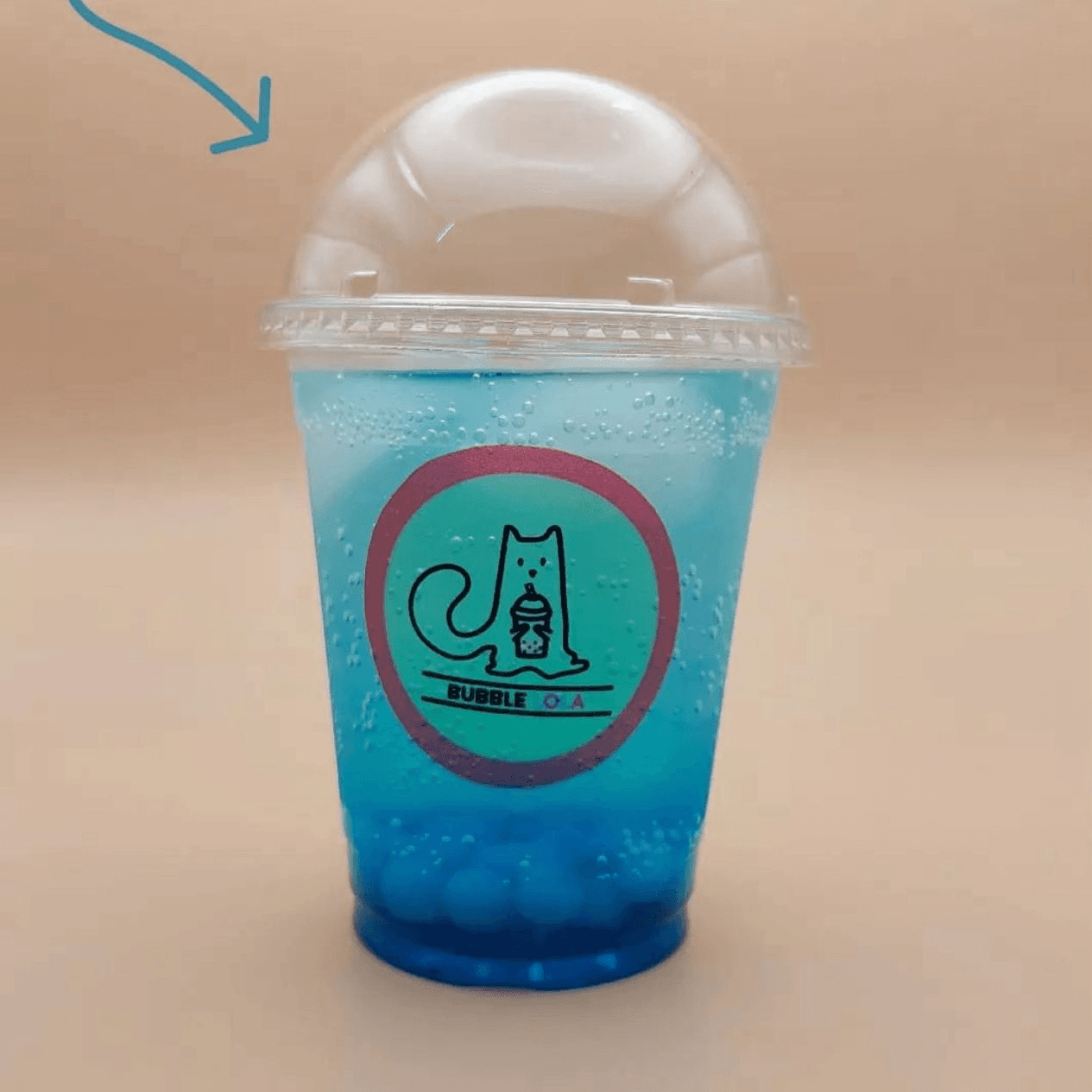 Soda Italiana de Mora Azul