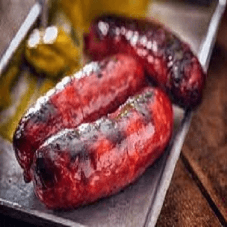 6 chorizos asados