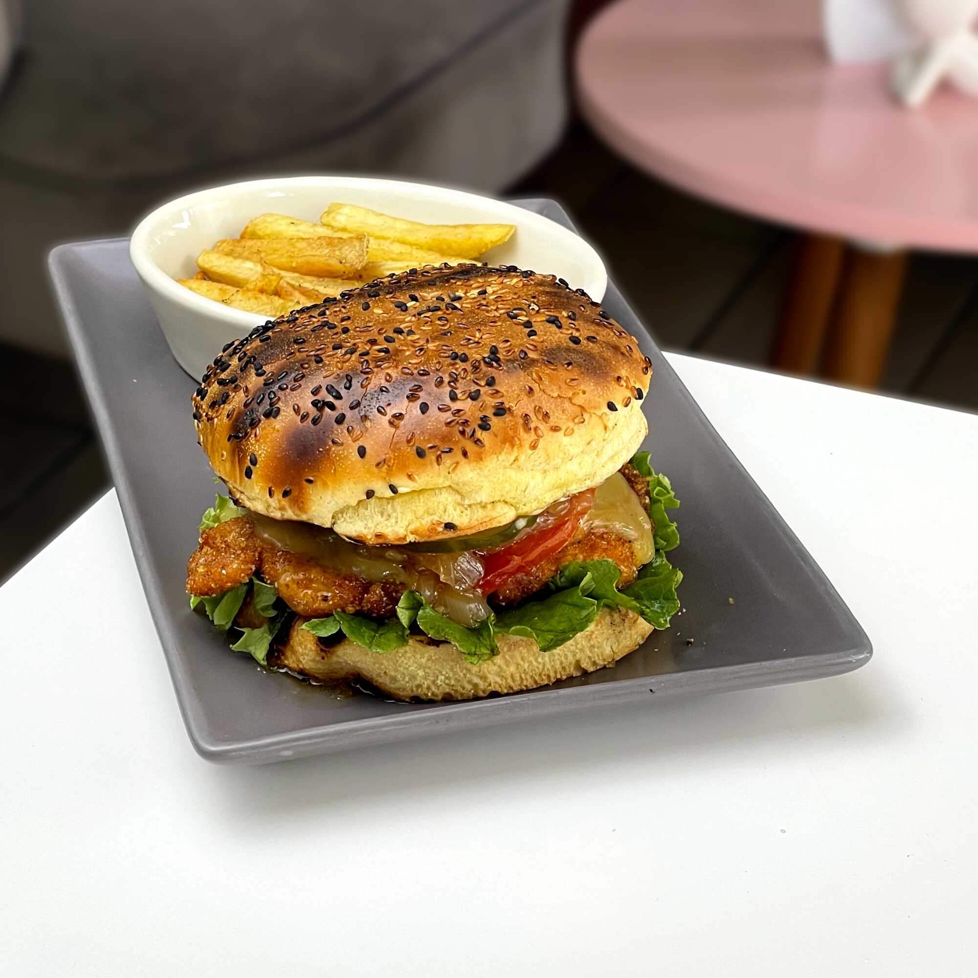 Hamburguesa de Pollo