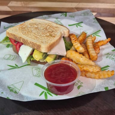 Sándwich vegetariano