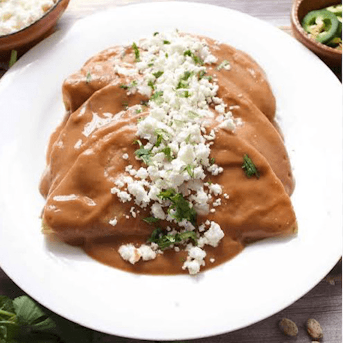 Enfrijoladas
