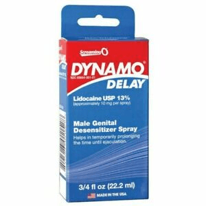 Dynamo Delay Spray 3.4 Oz. 22.2 Ml.