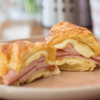 Croissant de Jamón y Queso