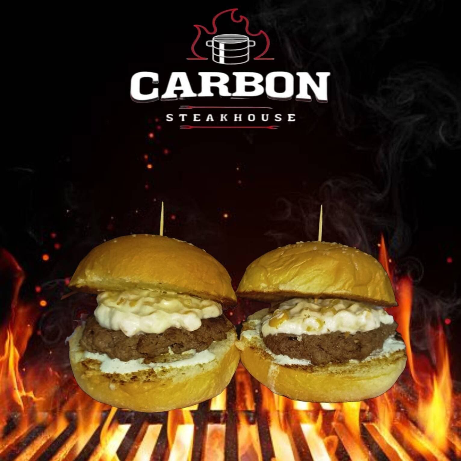 2x1 Hamburguesa Carbón